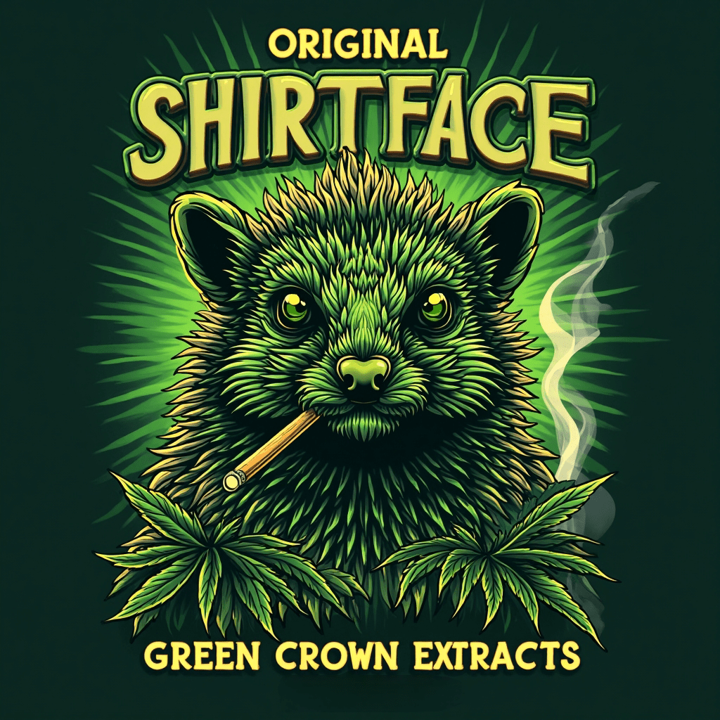 jason kasinski (shirt face) 'original shirtface green crown extracts ' t shir 713734be 59f7 4cdf 936e af0f466e7235